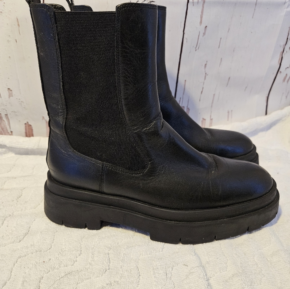 Zara Black Ankle Boots